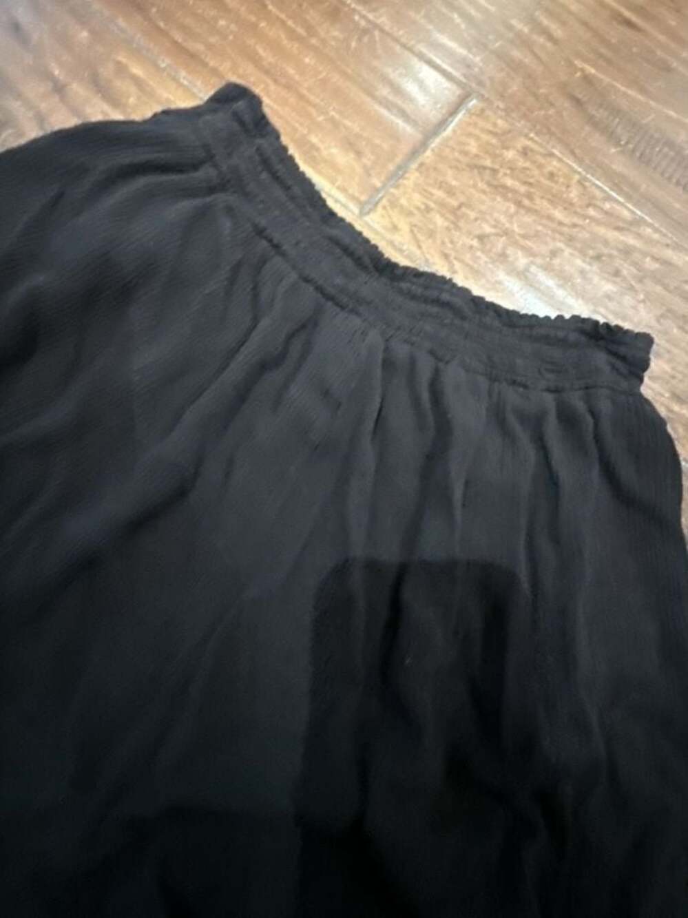 Wild Fable Black Crinkle Jogger Pants Size M - Picture 5 of 5